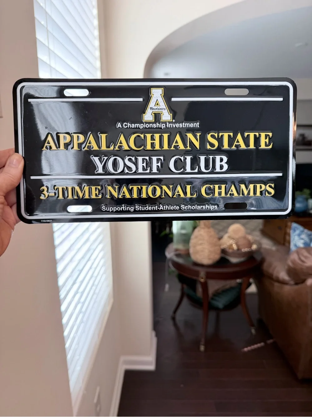 Appalachian State ready lettering license